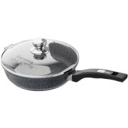 МЕЧТА с22803 Гранит star 22см несъемная ручка стеклянная крышка