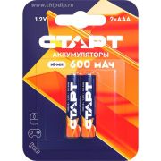 СТАРТ (19347) HR03 ААА 600mAh Ni-MH BL2