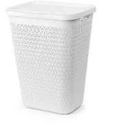 Корзина для белья АЛЬТЕРНАТИВА М8901 Элемент 55л (белый)