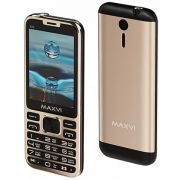 Сотовый телефон MAXVI X10 METALLIC GOLD (2 SIM)