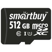 Карта памяти SMARTBUY (SB64GBSDCL10-00) MicroSDXC 64GB Class10 UHS-1