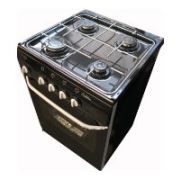 Газ.плита De Luxe 5040.38 г(щ) черная