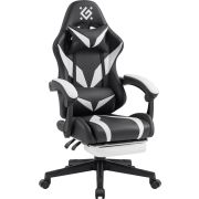 DEFENDER (64477) Aspect Чер/Белый,класс 4,PU,подножка