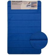 САНАКС 00434 Коврик в ванную ПАМЯТЬ с эффектом восстановления одинарный синий 50 х 80 см