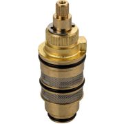 САНАКС 00074 Картридж термостатический, латунный, 24 шлица, диаметр штока 9 мм, длина 90 мм