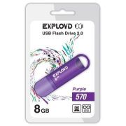EXPLOYD 8GB 570 пурпурный [EX-8GB-570-Purple]