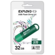 EXPLOYD 32GB 570 зеленый [EX-32GB-570-Green]