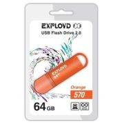 EXPLOYD 64GB 570 оранжевый [EX-64GB-570-Orange]