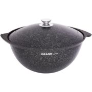 Казан KUKMARA кго65а а/пр литой 6,0л д/плова алюм/кр Granit ultra original