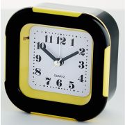 DELTA DT8-0016 Будильник 9.2*4.4*9.4 см (желтый)