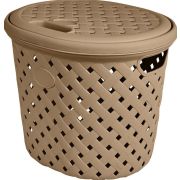 PLAST TEAM PT408811015 Rattan 14л 325х280х280мм шоколадный мокко