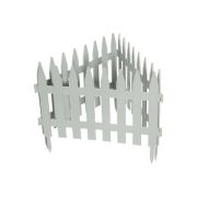 PALISAD Забор декоративный Рейка , 28 х 300 см, белый 65004