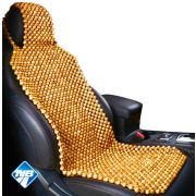 NOVA BRIGHT массажная с подголовником (деревянная, покрытая светлым лаком) (128х48см) 48447