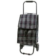Сумка-тележка РЫЖИЙ КОТ D203ECO Tartan 30 кг (002250)