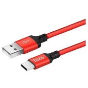 Кабель Type-C HOCO (6957531062936) X14 USB (m)-Type-C (m) 2м красный/черный