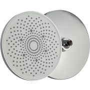 GFMARK 6145 Лейка тропический душ круглая, из высокопрочного АБС пластика, с белой вставкой, D - 230 мм, в блистере, цвет ХРОМ