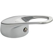 САНАКС 6668 Ручка для шарового смесителя для корпуса, 40 мм, металлическая, с прорезью, цвет ХРОМ