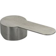 САНАКС 6666 Ручка для шарового смесителя, для картриджа 40 мм, D - 45 мм, из нержавеющей стали, литая, цвет САТИН