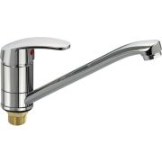 САНАКС 13071 Смеситель для кухни, шаровый, поворотный корпус, излив 25 см, цвет ХРОМ