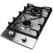 ELTRONIC (33-17) 2 конфорки , нержавеющая сталь