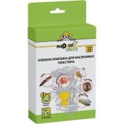 NADZOR Клеевая ловушка от насекомых для комнатных цветов, 12 шт/уп., PEST18