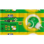 NADZOR Пластины от комаров, 10 шт, ITM003P