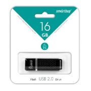 USB флеш SMARTBUY (SB16GBQZ-K) 16GB QUARTZ SERIES BLACK