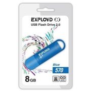 Флеш диск EXPLOYD EX-4GB-570-синий