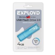 Флеш диск EXPLOYD EX-4GB-620-Blue