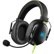 Гарнитура DEFENDER (64552) Toxic черный, 7.1, LED, провод 2 м