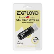 Флеш диск EXPLOYD EX-4GB-650-Black