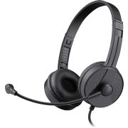Гарнитура DEFENDER (63164) Tune 160 черный, провод 1.8 м