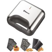 Мультигриль SAKURA SA-7423 3 в 1 800Вт антипригар.покрытие