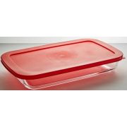 Форма для запекания ЗАБАВА РК-0048/2 Прямоугольная с крышкой 2,5л