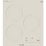 ELTRONIC (88-34) 3 конфорки индукционная бежевый