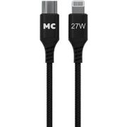 MORE CHOICE (4620202554130) K69ia USB 3.0A PD 27W для Lightning ng 8-pin Type-C - 1м , черный