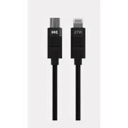 MORE CHOICE (4620202554178) K69ia 2м USB 3.0A PD 27W для Lightning ng 8-pin Type-C - 2м , черный
