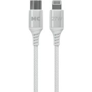MORE CHOICE (4620202554192) K69ia 2м USB 3.0A PD 27W для Lightning ng 8-pin Type-C - 2м , белый