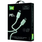 MORE CHOICE (4620202554581) K83ia 2м USB 3.0A PD 27W для Lightning ng 8-pin -2 м , черный
