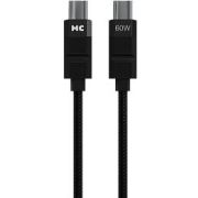 MORE CHOICE (4620202554949) K87aa USB 3.0A PD 60W для Type-C Type-C - 1 м , черный
