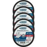 GROSS Круг отрезной по металлу, 230 х 2,0 х 22,2 мм, WA36TBF, в метал.банке, 5 шт. 743890