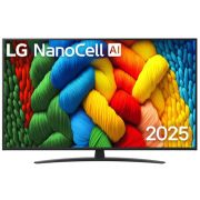 LG 55NANO81A6A.ARUG SMART TV 4K Ultra HD безрамочный