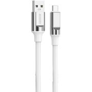 AKSBERRY (6900291880012) X159 Silicone USB-A Type-C, белый