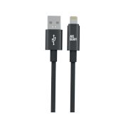 AKSBERRY (6900295510014) X163 Nylon silk USB-A ? Lightning, черный