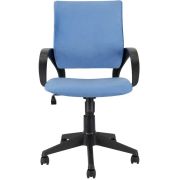 ЯРКРЕСЛА Ко-44 пиастра HT46 (ткань голубая)/крестовина пластик