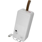 MORE CHOICE (4620202552846) PB59-40 40000mAh 1USB+1Type-C+1micro USB 3.0A 22.5W PD20WP, белый