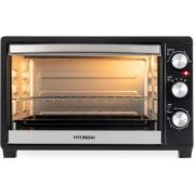 Мини-печь HYUNDAI MIO-HY074 30л. 1500Вт серебристый/черный