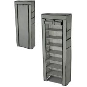 РЫЖИЙ КОТ Полка для обуви с чехлом, 9 ярусов (106896)