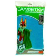 LI-SA из микрофибры в наборе (10 шт-30х30см) 44144