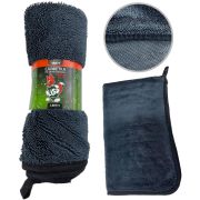 LI-SA LS0111 из суперплотной микрофибры для чистки, сушки и полировки кузова 40х60см, высокий ворс, плотность 600г/м2 48877